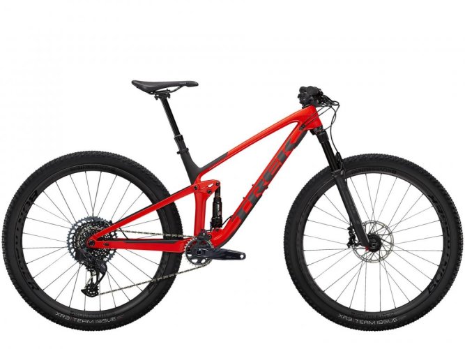 Bicykel Trek Top Fuel 9.8 GX AXS 2021 červený