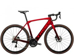 Bicykel Trek Domane+ SLR 9 2024 červený čierny