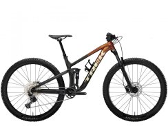 Bicykel Trek Top Fuel 5 Deore 2023 šedý oranžový