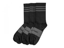 BONTRAGER Ponožky Bontrager Race Crew (6cm) Vel:L(43-45) čierne 3 Pack