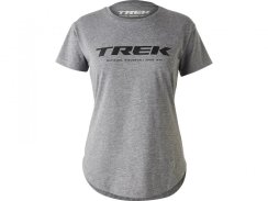 Dámske tričko Trek Origin Logo šedé 2022