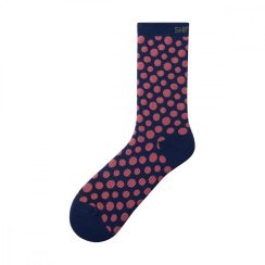 Ponožky Shimano Original TALL modro-ružové