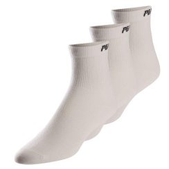 PEARL IZUMI Ponožky ATTACK 3-bal biele