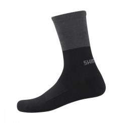 Ponožky ORIGINAL WOOL TALL čierno/šedé