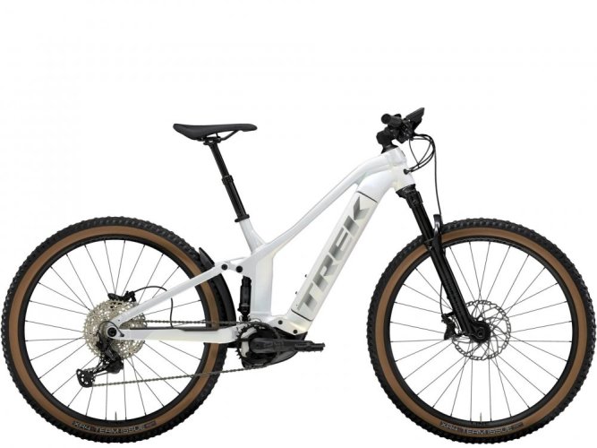 Bicykel Trek Powerfly FS 7 Gen 3 2024 biely - Veľkosť: XL