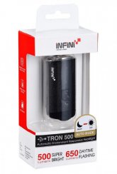 INFINI Svetlo TRON 500 predné 6f čierne USB